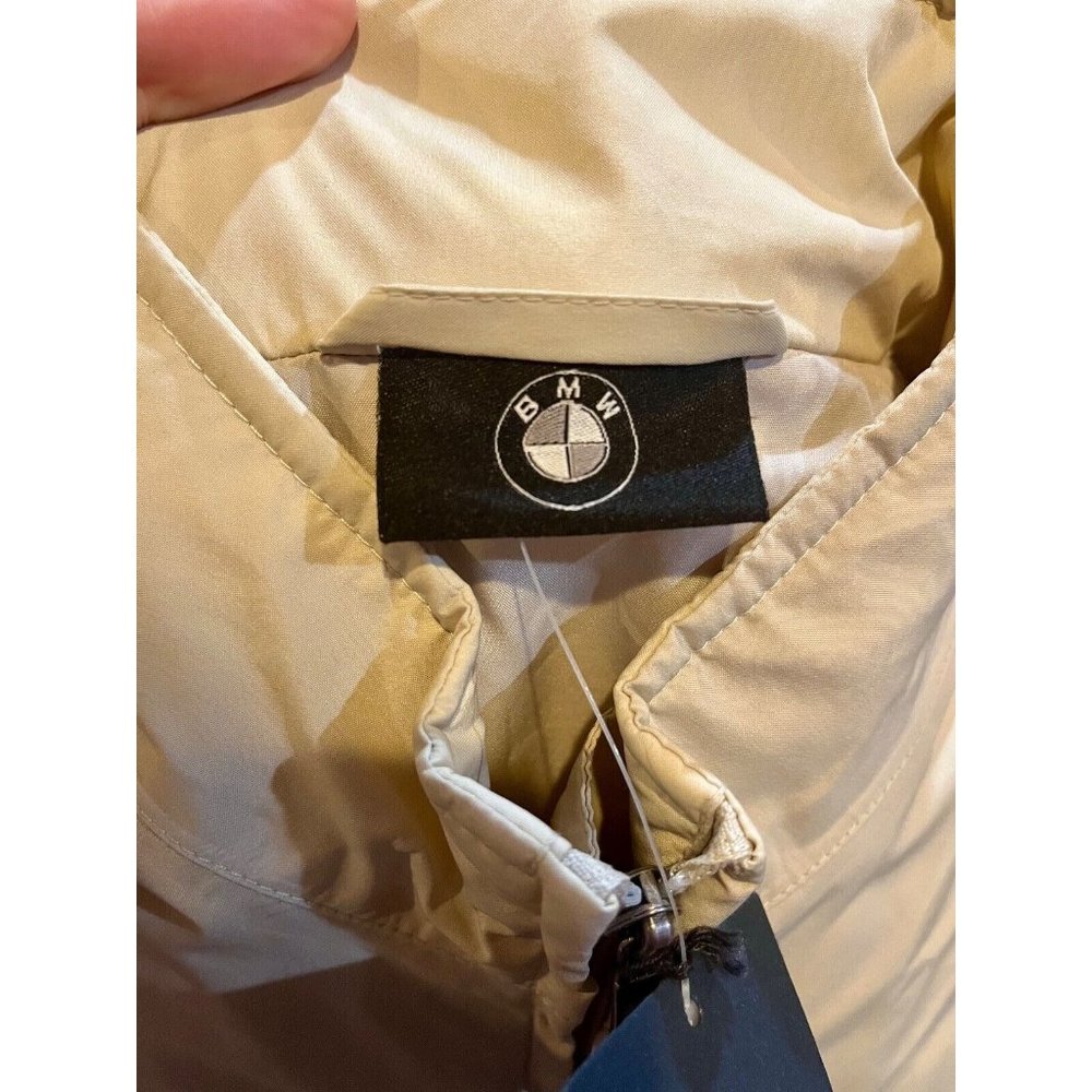 BMW SympaTex All Weather Cream Heavy Winter Jacket Men's XL NWT - Picture 4 of 9